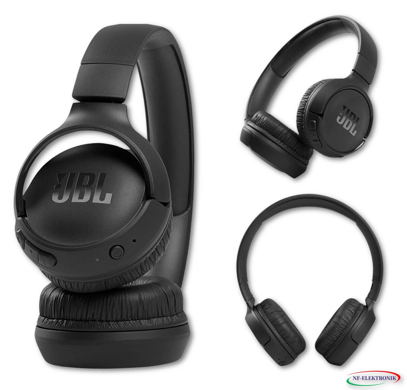 JBL Kopfhörer TUNE 510BT Bügelkopfhörer schwarz, Bluetooth, Sprachsteuerung