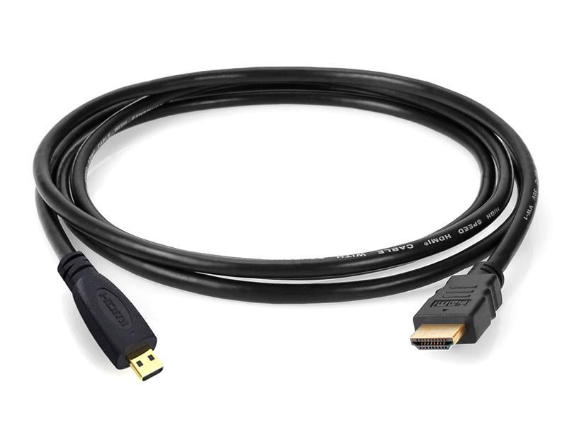 Reekin HDMI auf Micro-HDMI Kabel - 3 0 Meter (High Speed with Ethernet)