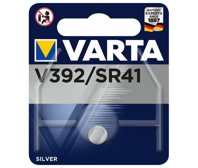 Varta Batterie Silver Oxide Knopfzelle 392 Blister (1-Pack) 00392 101 401