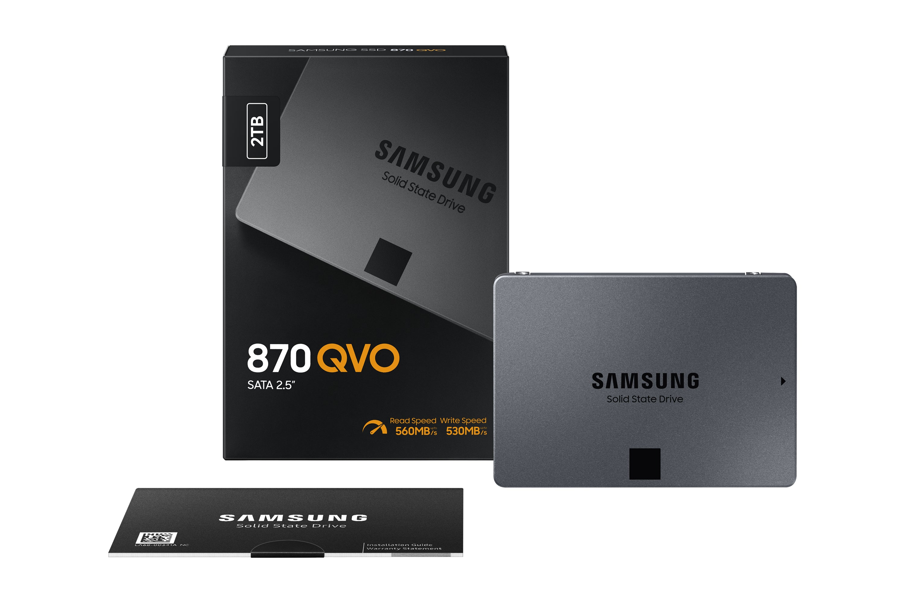 Samsung HDSSD 870 QVO Basic 2TB   2.5 Sata MZ-77Q2T0BW
