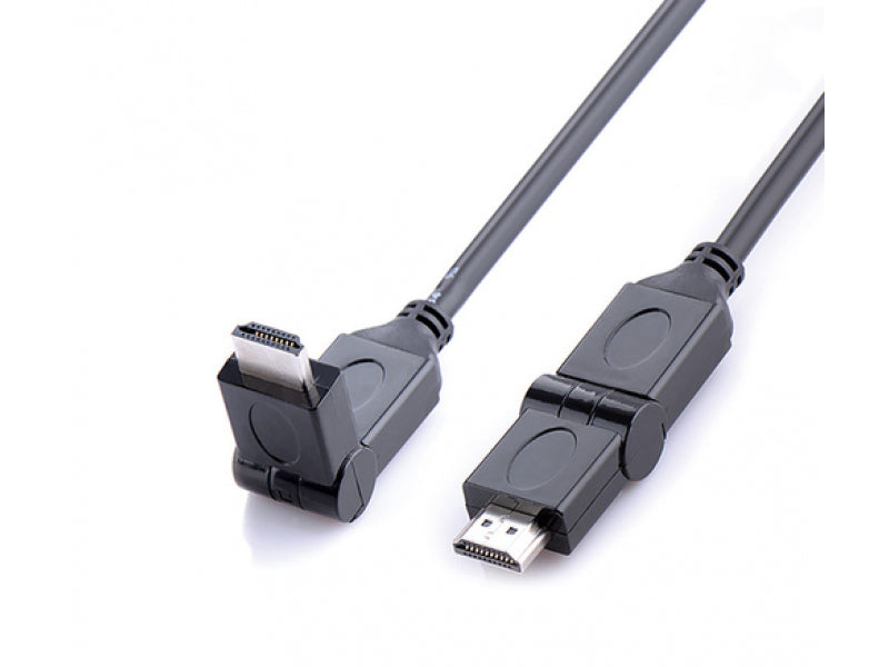 Reekin HDMI Kabel - 1 0 Meter - FULL HD 270° (High Speed w. Ethernet)