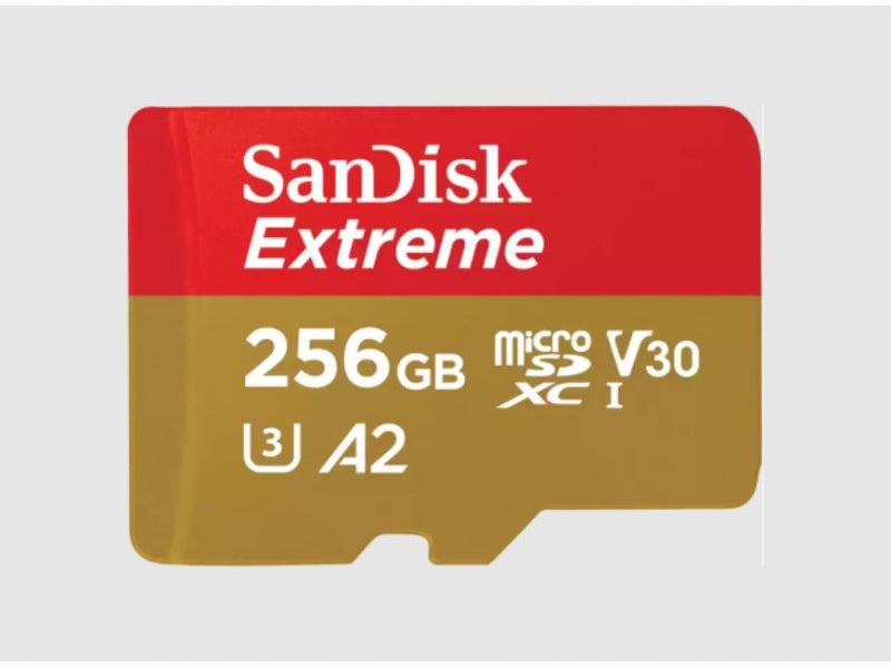 SanDisk MicroSDXC Extreme 256GB - SDSQXAV-256G-GN6MA