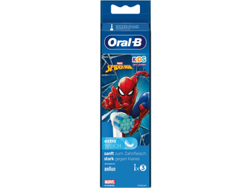 Oral-B Aufsteckbürsten Spiderman 3er 404330
