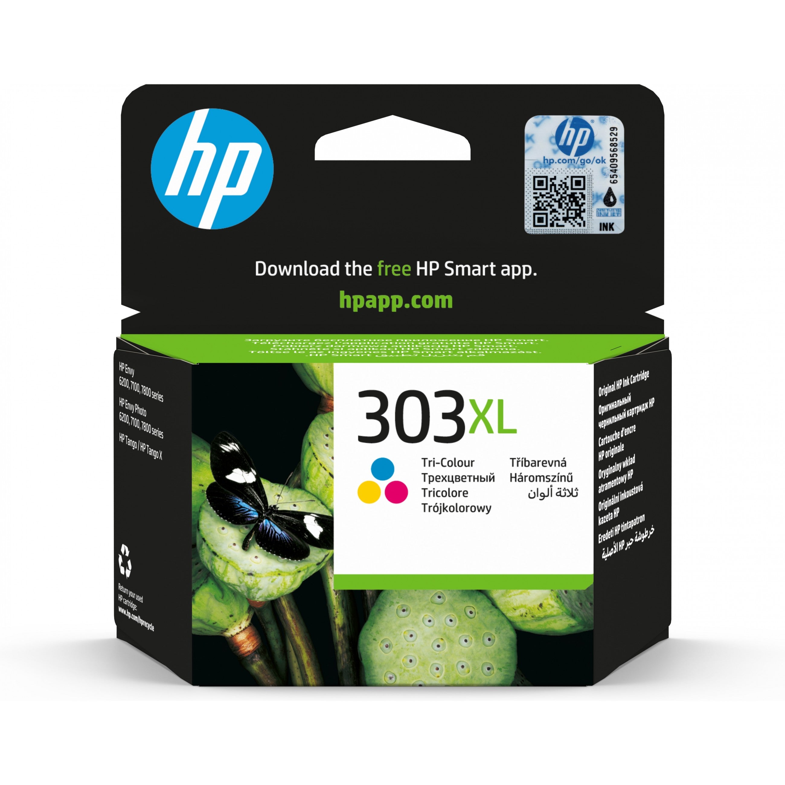 HP Druckerpatrone Tintenpatrone 303XL T6N03AE Color (Cyan/Magenta/Gelb)