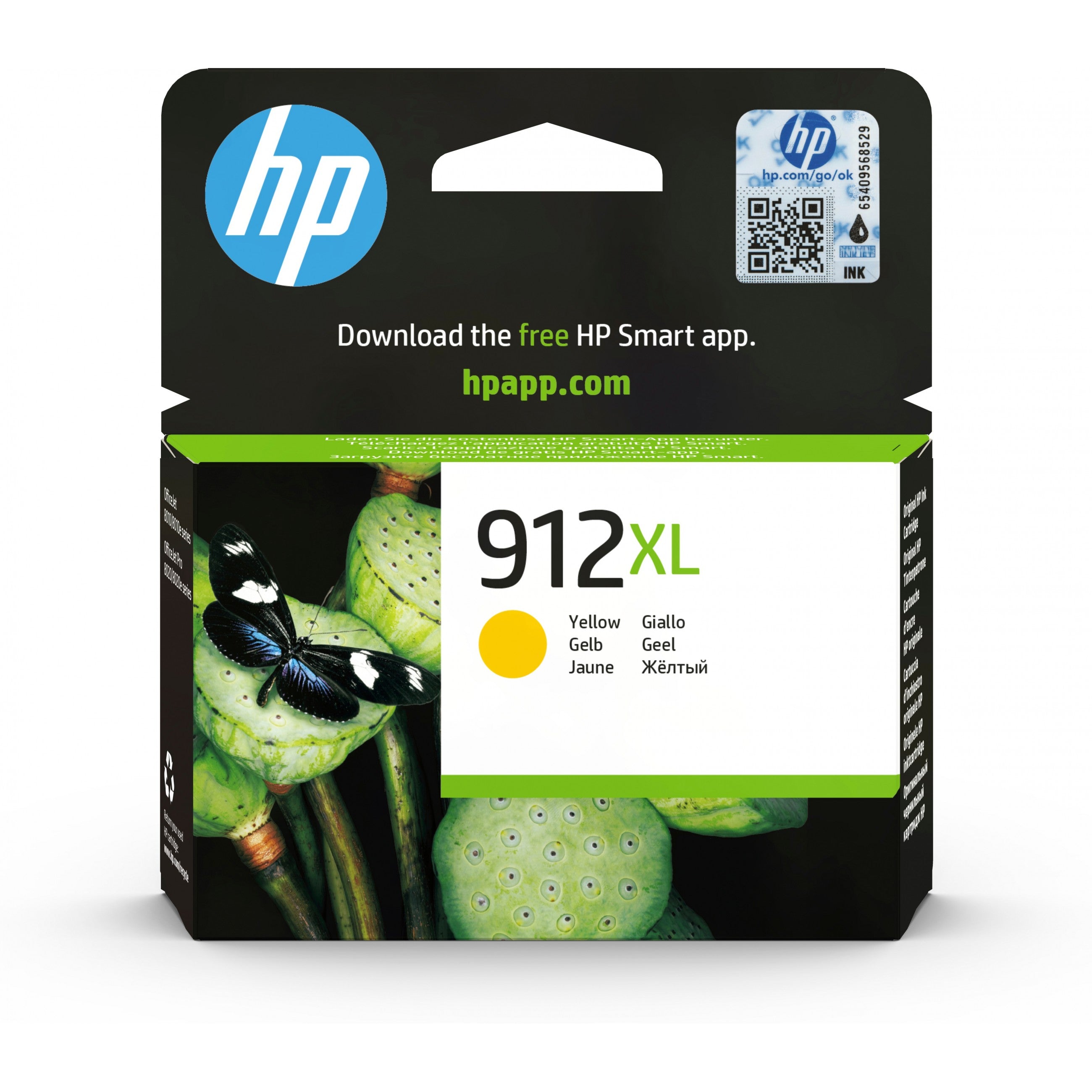 HP Druckerpatrone Tintenpatrone 912XL 3YL83AE Gelb