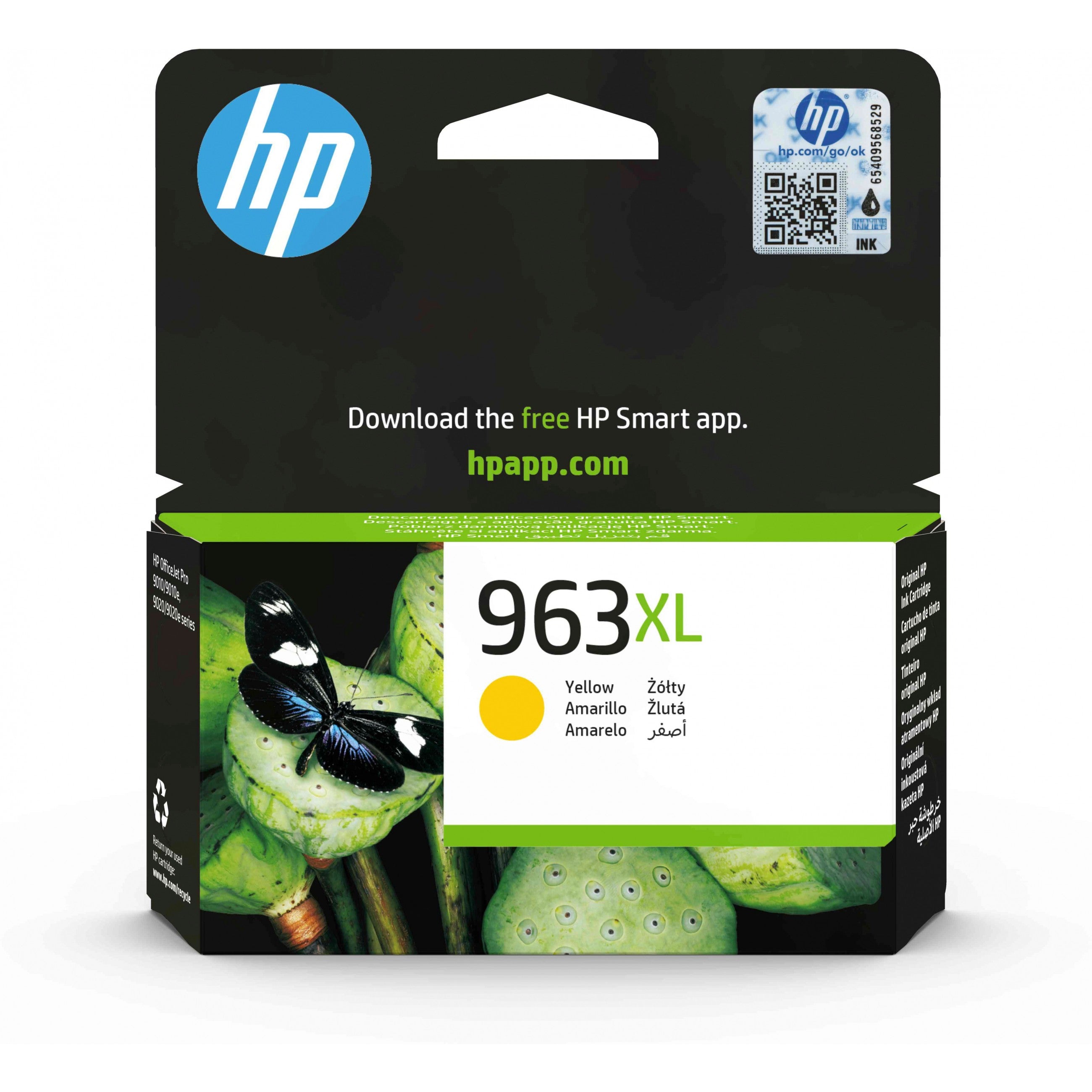 HP Druckerpatrone Tintenpatrone 963XL 3JA29AE Gelb