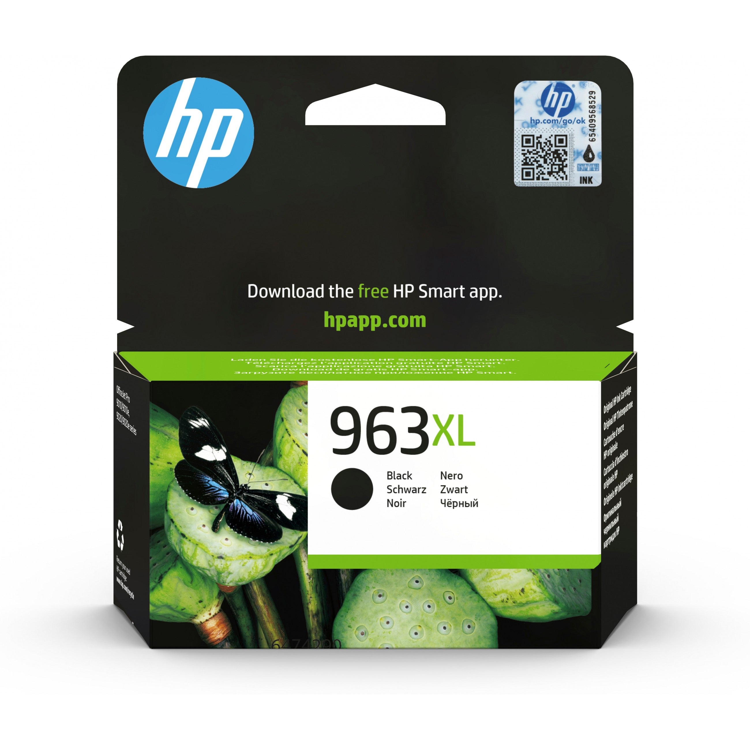 HP Druckerpatrone Tintenpatrone 963XL 3JA30AE Schwarz