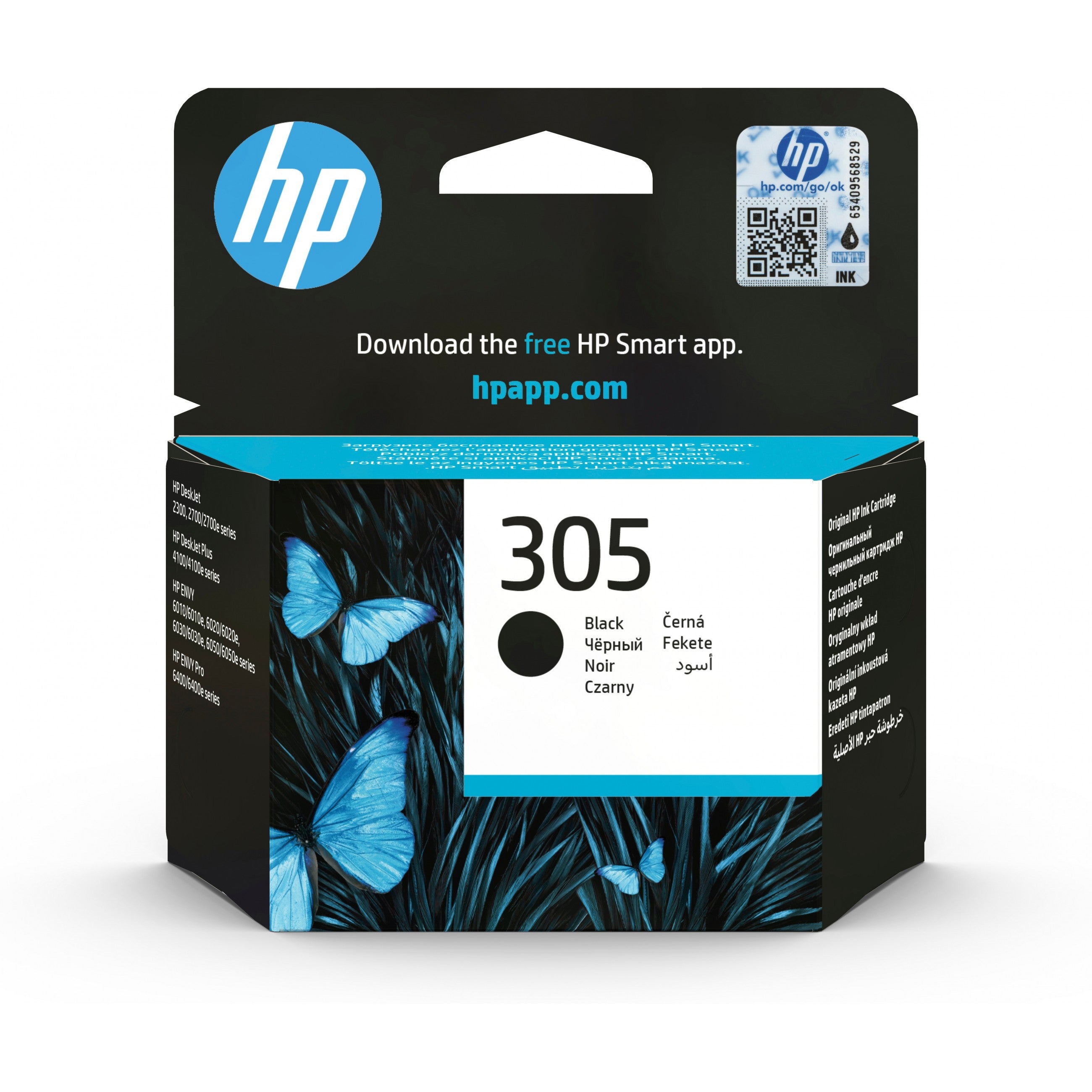 HP Druckerpatrone Tintenpatrone 305 3YM61AE Schwarz