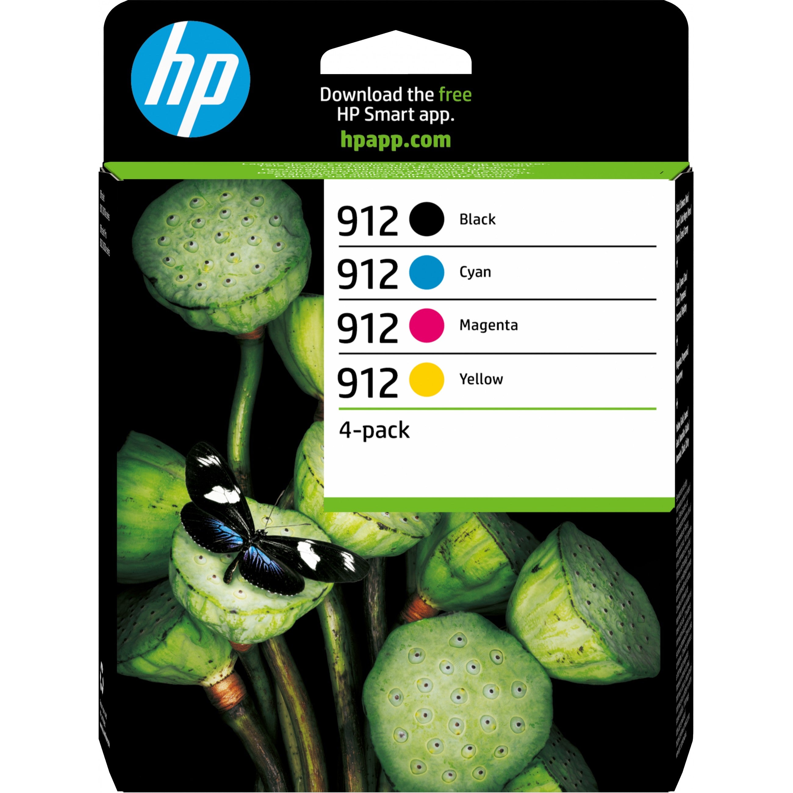 HP Druckerpatrone Tintenpatrone 912 6ZC74AE Multipack (BK/C/M/Y)