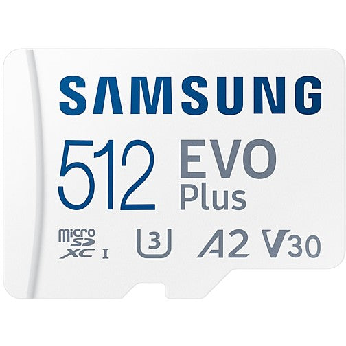 CARD 512GB Samsung EVO Plus microSDXC 130MB/s +Adapter