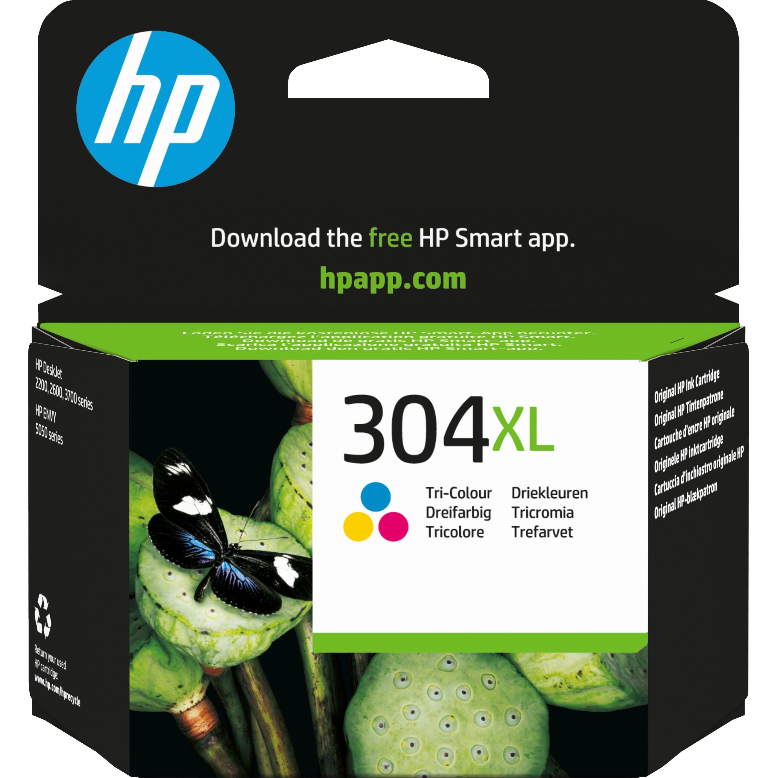 HP Druckerpatrone Tintenpatrone 304XL N9K07AE Color (Cyan/Magenta/Gelb)