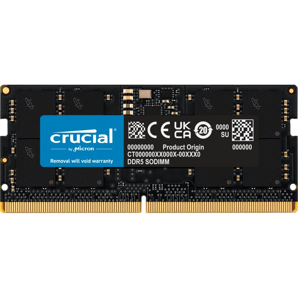 Arbeitsspeicher SO 4800 16GB Crucial 16GB Modul CL40