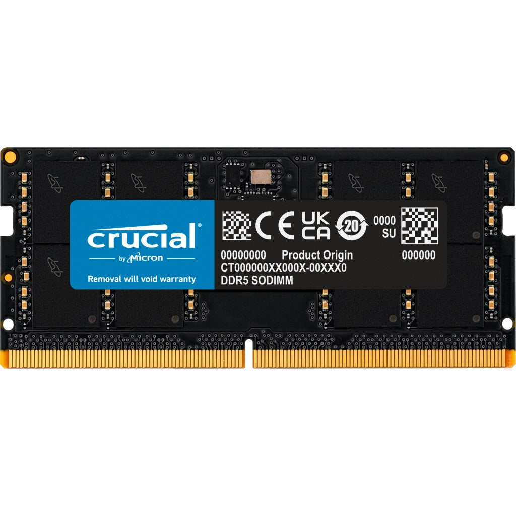 Arbeitsspeicher SO 4800 32GB Crucial 32GB Modul CL40