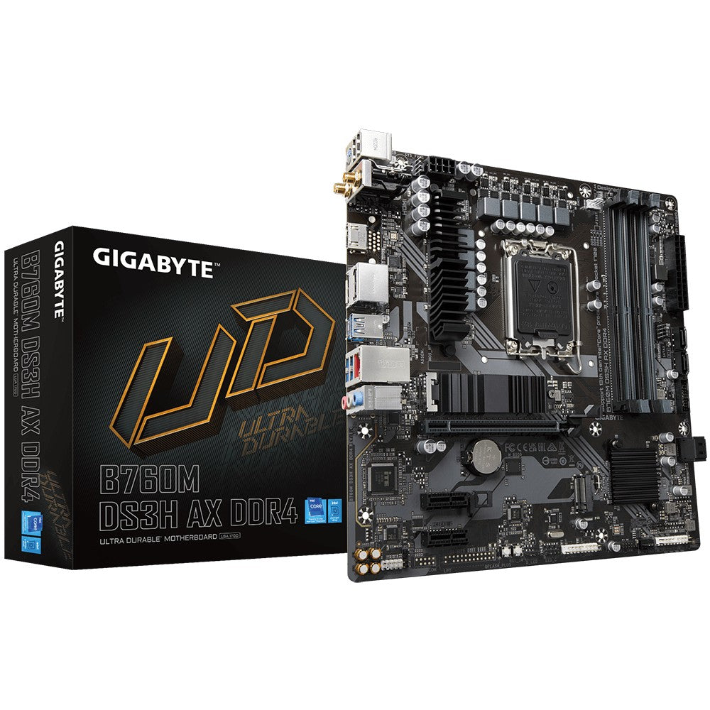 Mainboard  1700 Gigabyte B760M DS3H AX DDR4