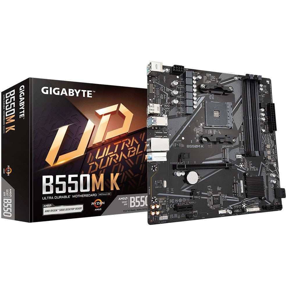 Mainboard  AM4 Gigabyte B550M-K