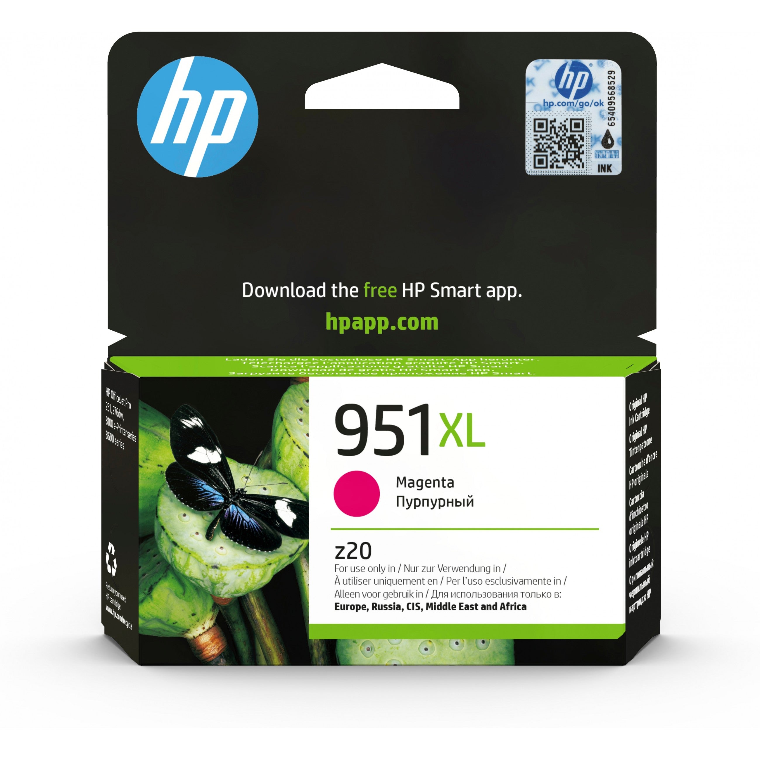 HP Druckerpatrone Tintenpatrone 951XL CN047AE Magenta