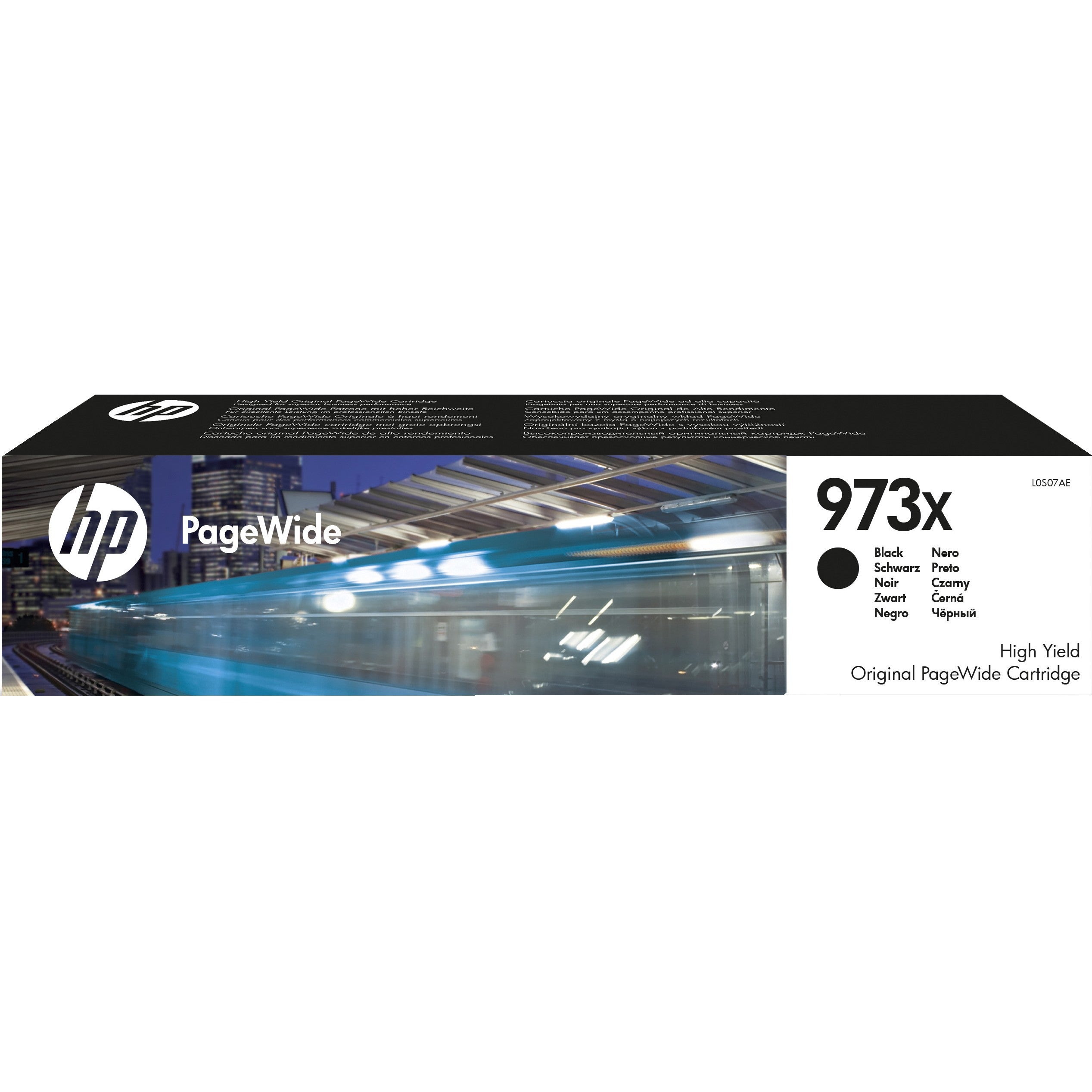 HP Druckerpatrone Tintenpatrone 973X L0S07AE Schwarz