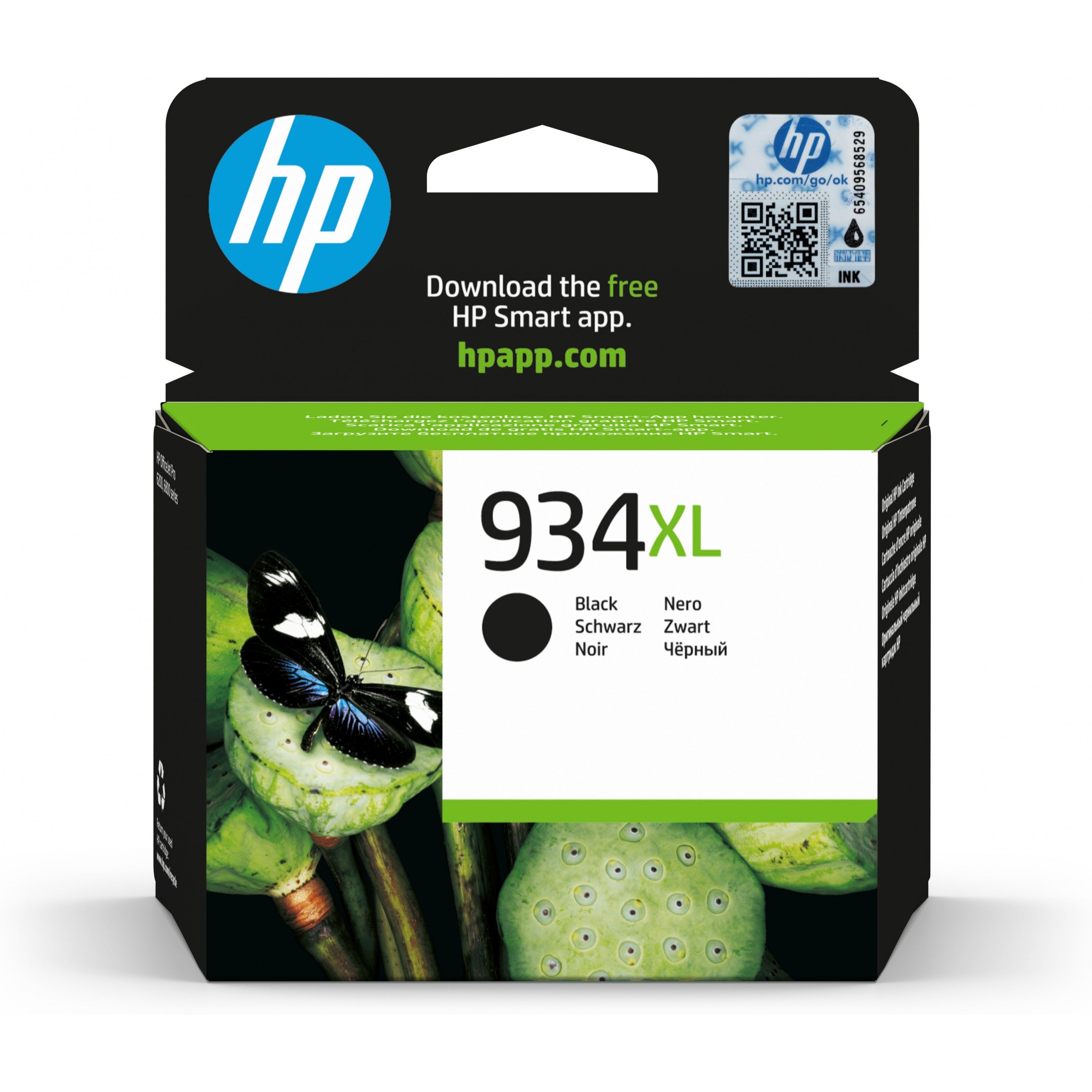 HP Druckerpatrone Tintenpatrone 934XL C2P23AE Schwarz