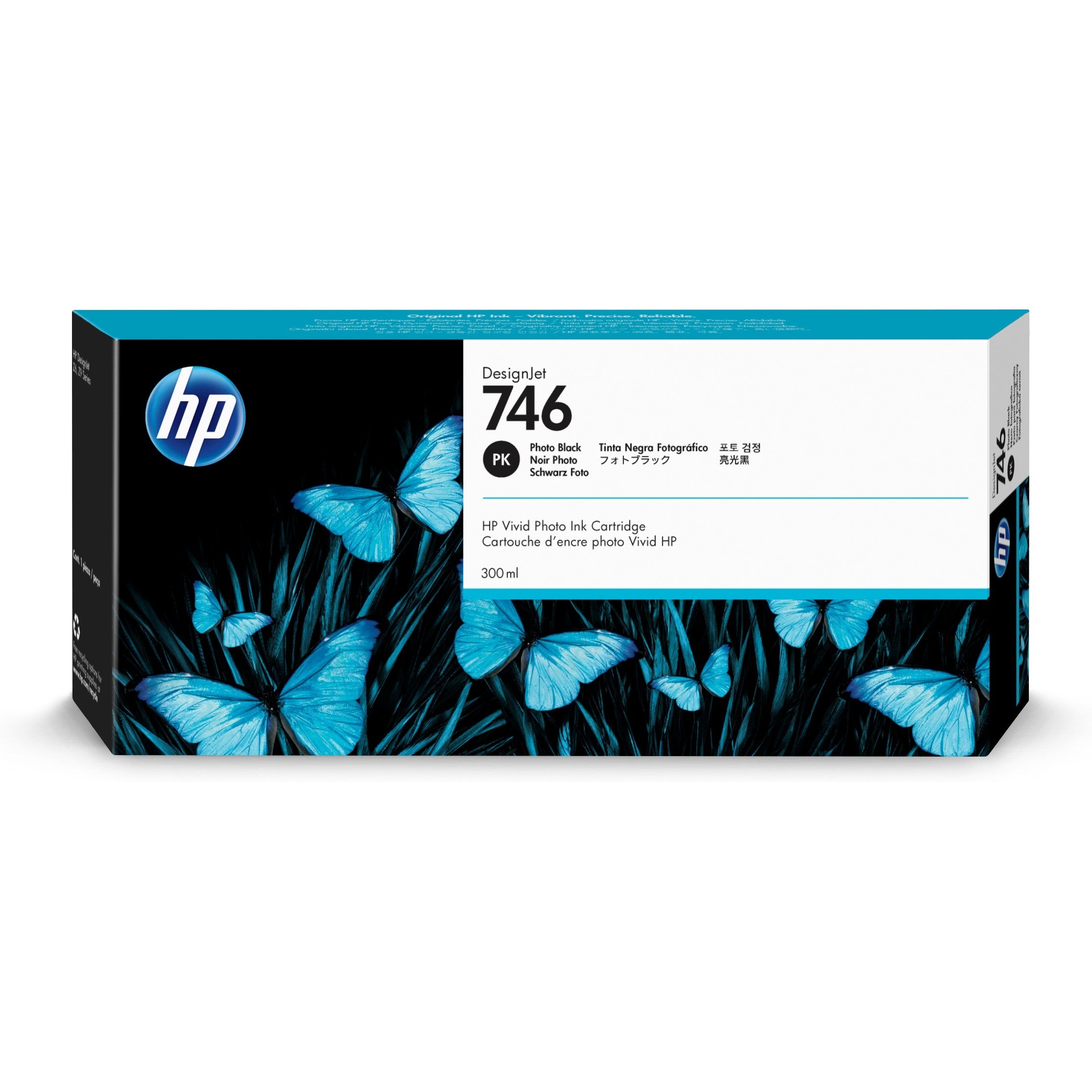 HP Druckerpatrone Tintenpatrone 746 P2V82A Schwarz Foto