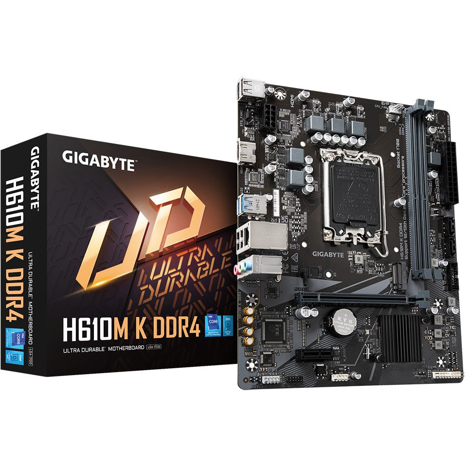 Mainboard  1700 Gigabyte H610M K mATX D4