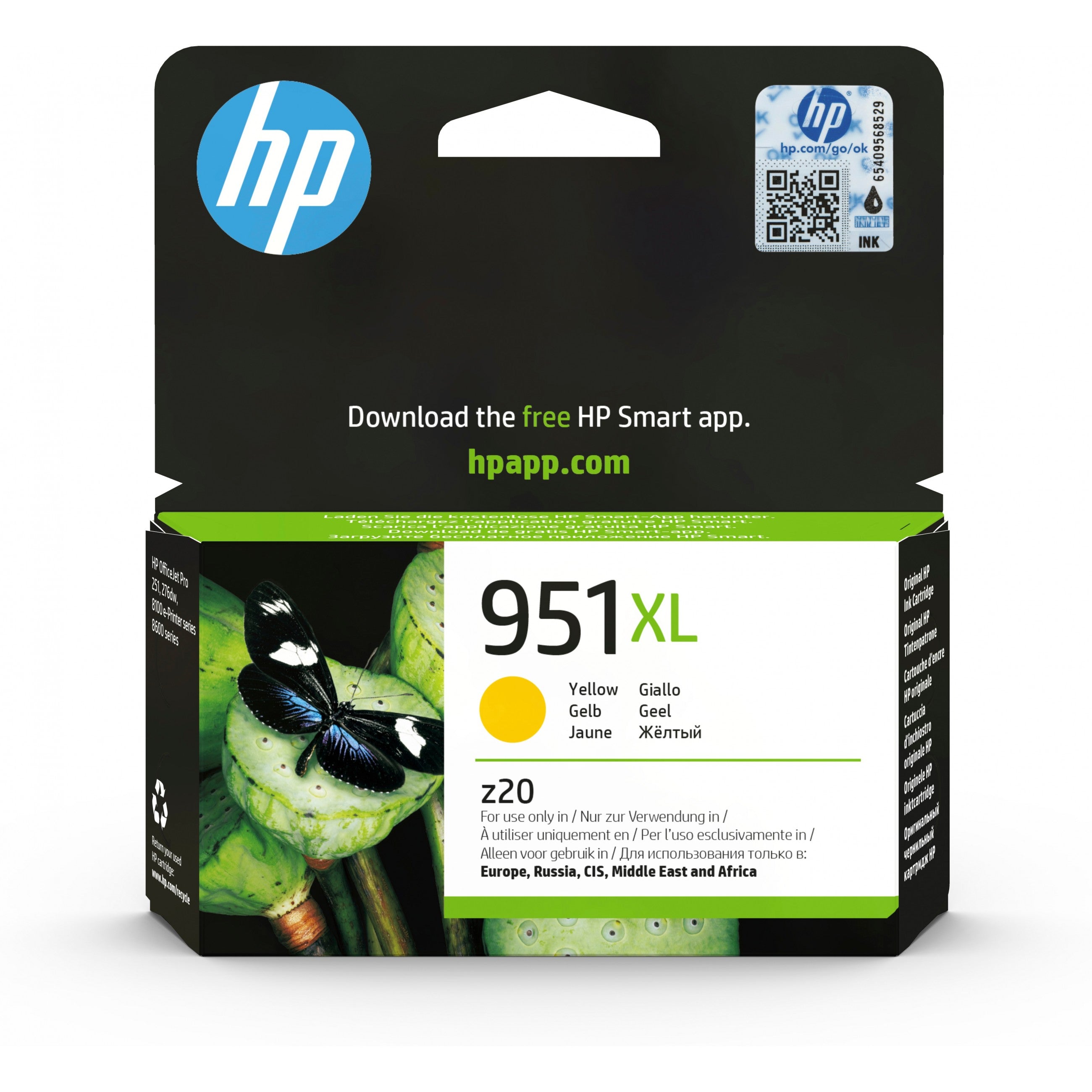 HP Druckerpatrone Tintenpatrone 951XL CN048AE Gelb