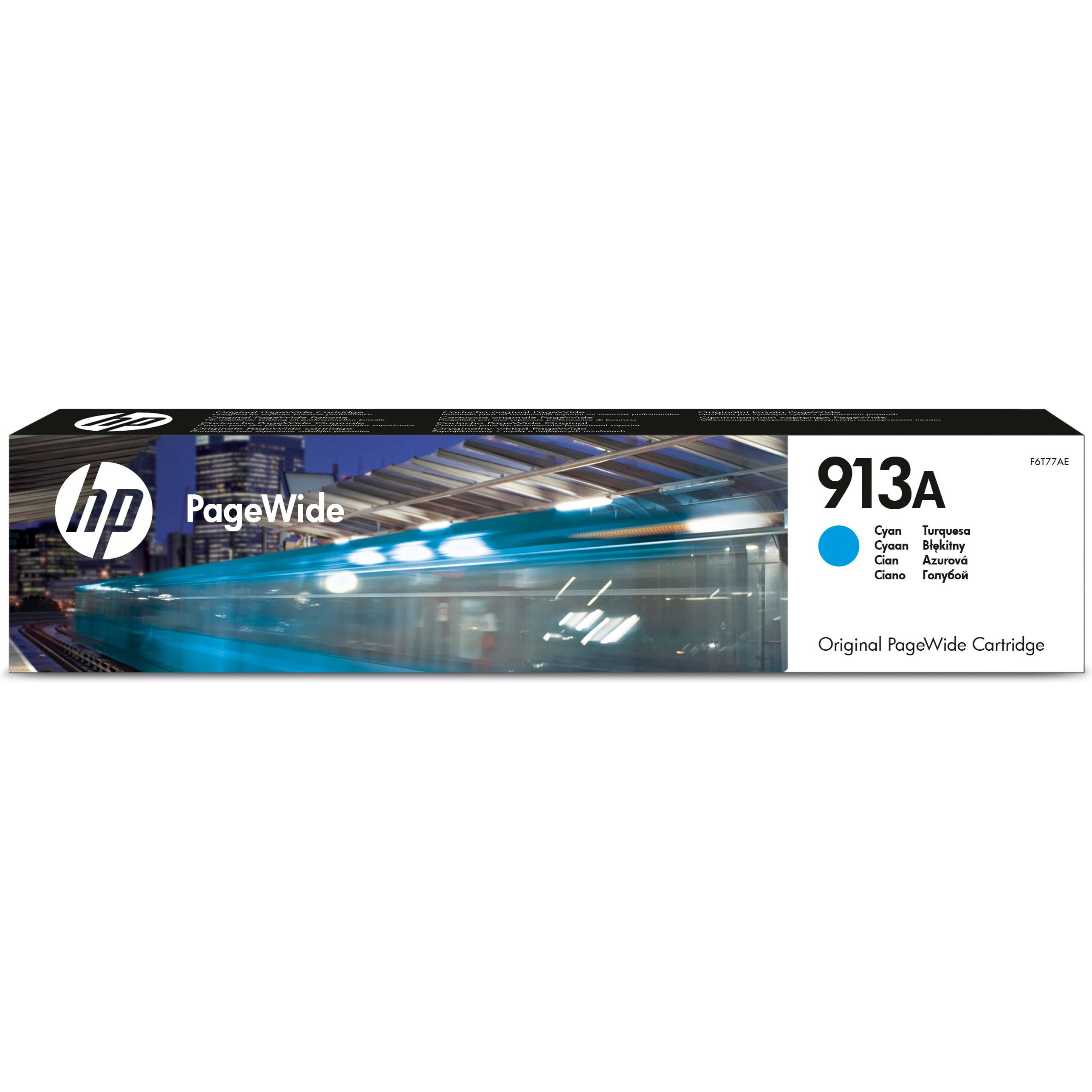 HP Druckerpatrone Tintenpatrone 913A F6T77AE Cyan