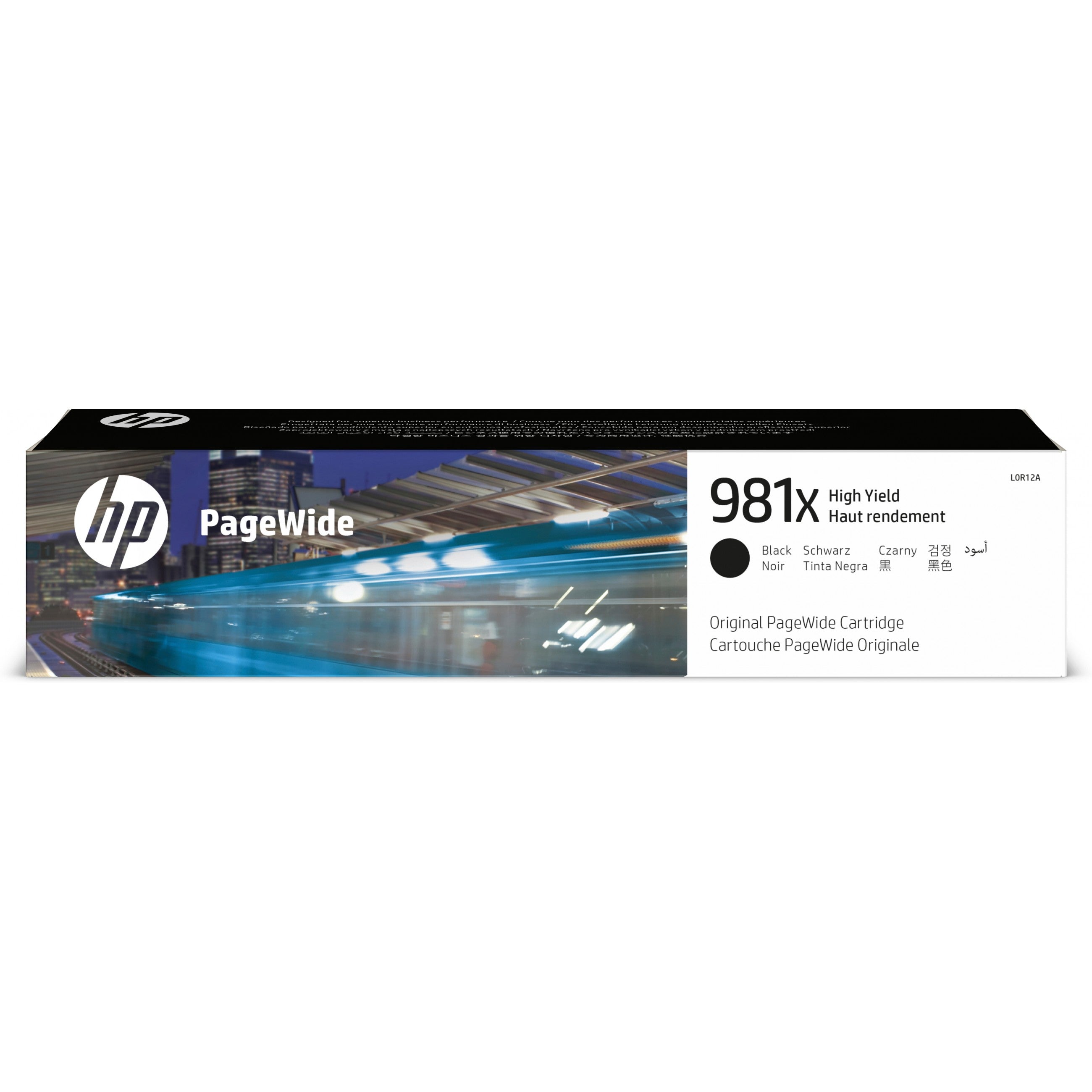 HP Druckerpatrone Tintenpatrone 981X L0R12A Schwarz