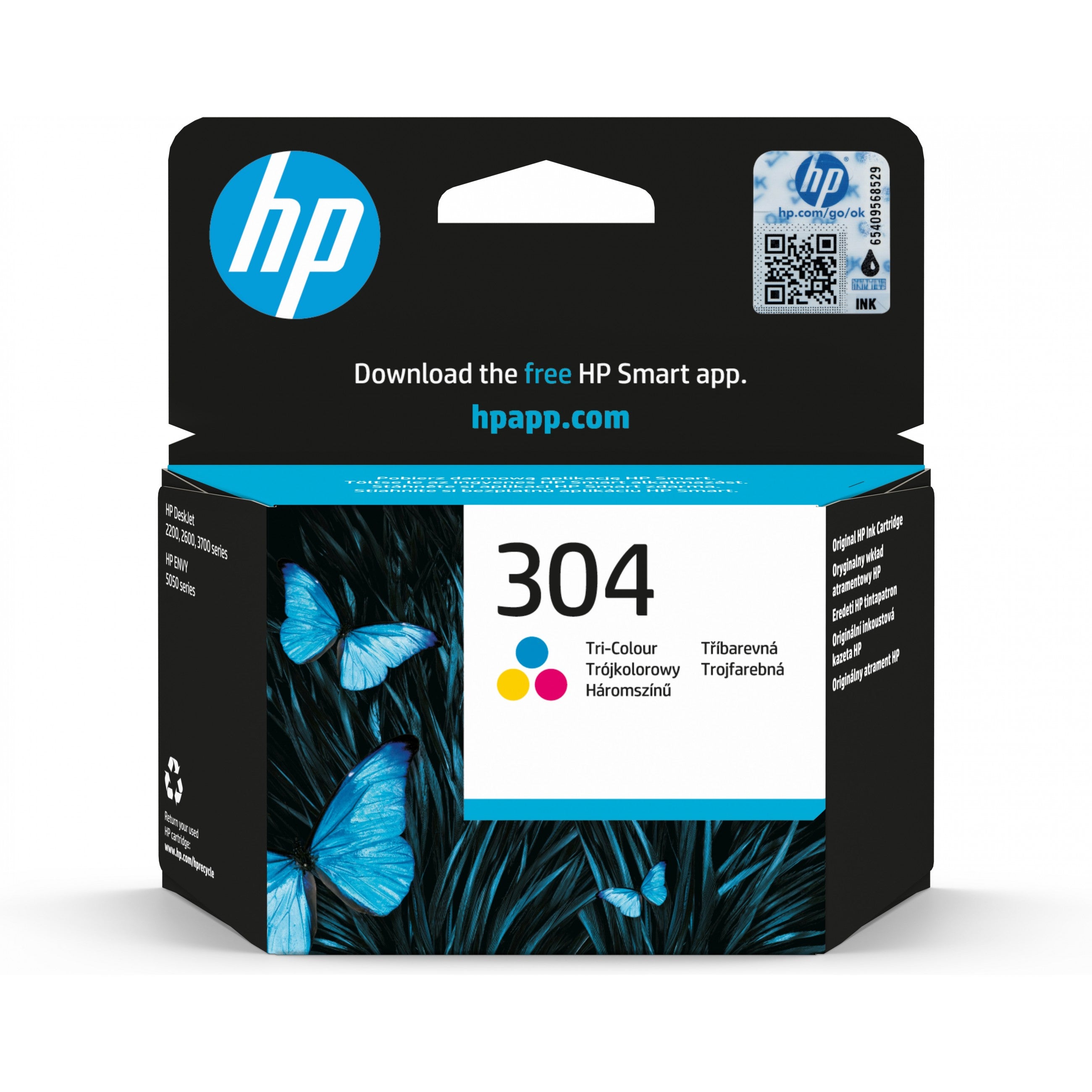 HP Druckerpatrone Tintenpatrone 304 N9K05AE Color (Cyan/Magenta/Gelb)