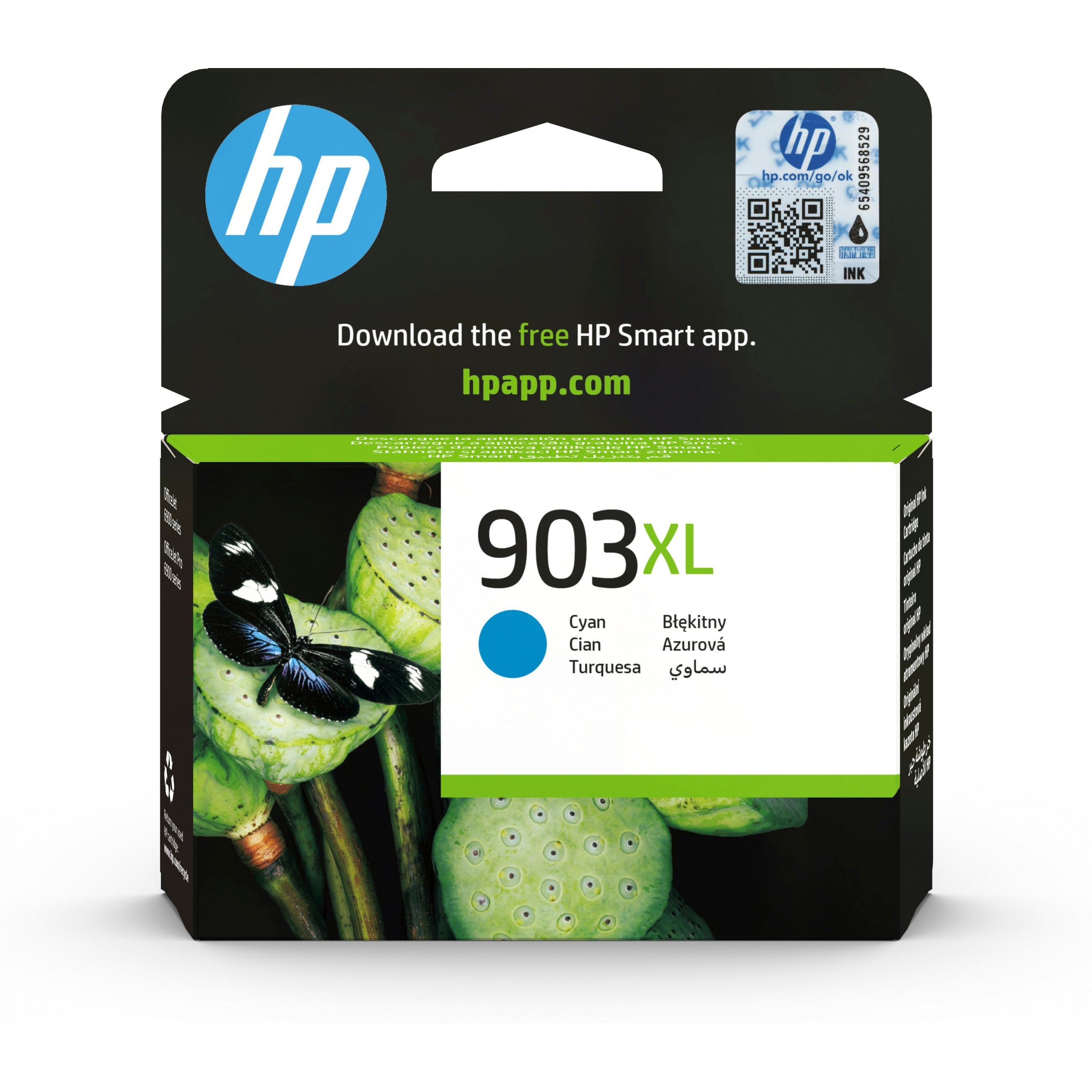 HP Druckerpatrone Tintenpatrone 903XL T6M03AE Cyan