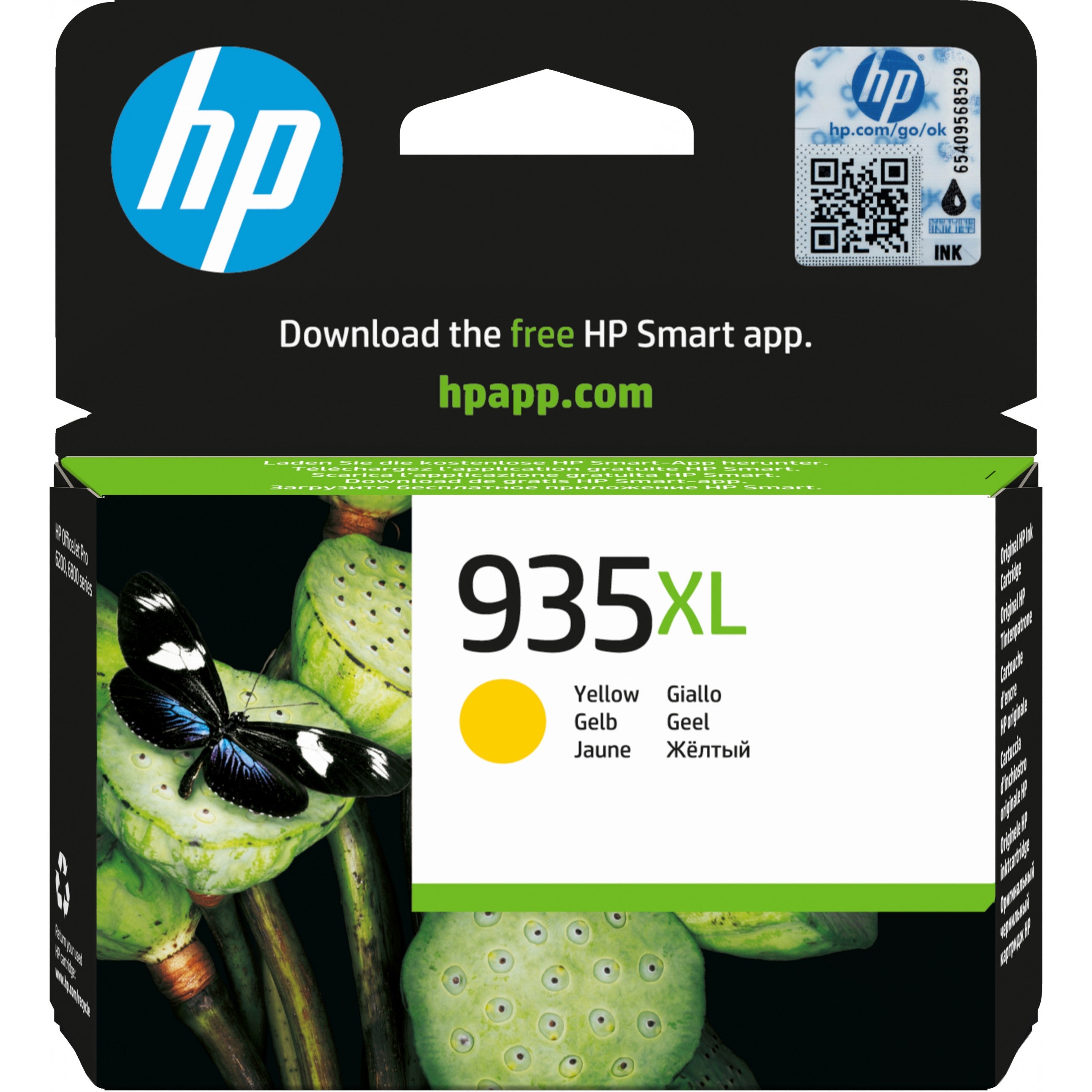 HP Druckerpatrone Tintenpatrone 935XL C2P26AE Gelb