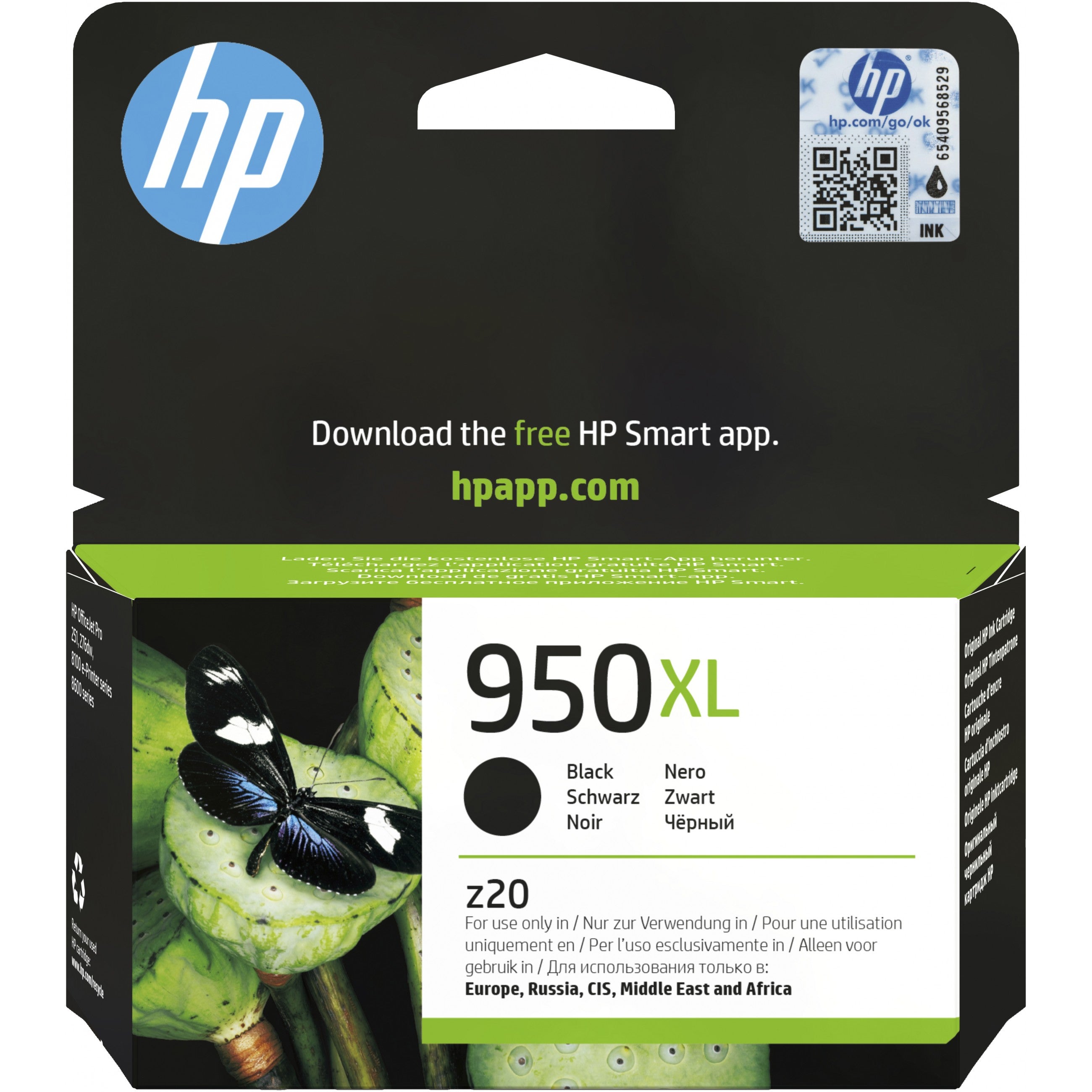 HP Druckerpatrone Tintenpatrone 950XL CN045AE Schwarz