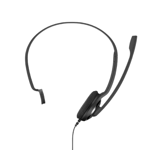 Sennheiser USB-Headset mit Mikrofon PC 7 Schwarz VOIP Videokonferenz Plug & Play