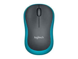 Logitech LGT-M185B - Maus - 1.000 dpi Optisch - 3 Tasten - Blau 910-002239