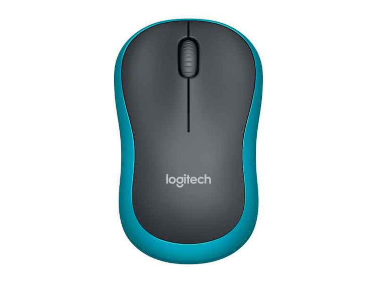 Logitech LGT-M185B - Maus - 1.000 dpi Optisch - 3 Tasten - Blau 910-002239