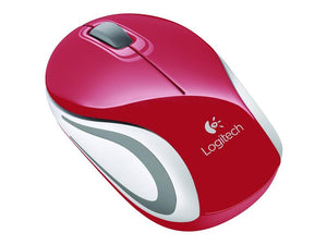 Mouse Logitech Wireless Mini Mouse M187 Red 910-002732