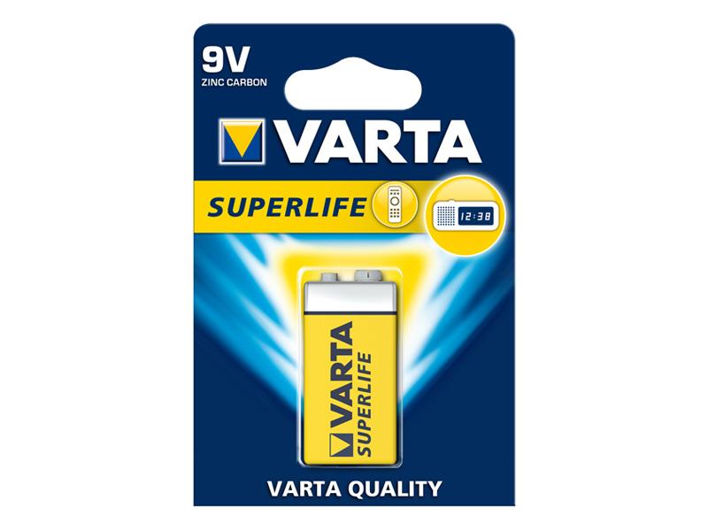 Batterie Varta Superlife 9V Block (1 St.)