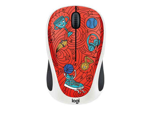 Logitech M238 RF Wireless Optisch 1000DPI Ambidextrös Multi Maus 910-005054