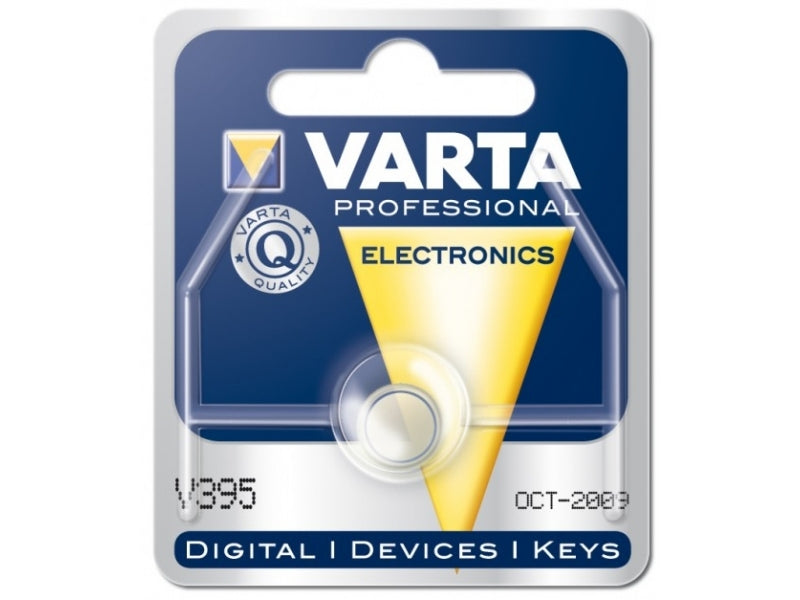 Varta Batterie Silver Oxide Knopfzelle V395 Blister (1-Pack) 00395 101 401