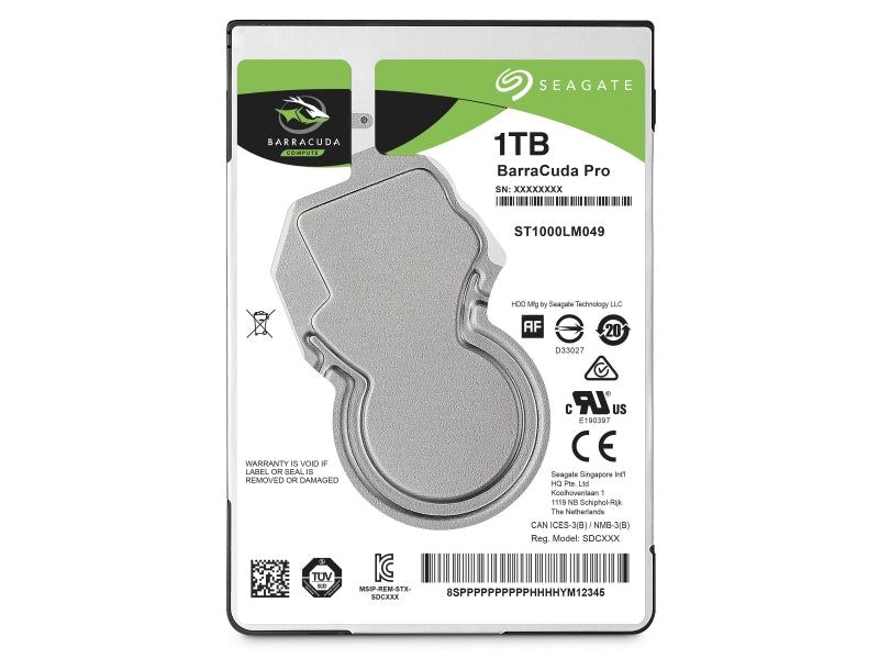 SEAGATE Barracuda Pro 1TB HDD SATA 2.5 128Mb cache BLK  ST1000LM049