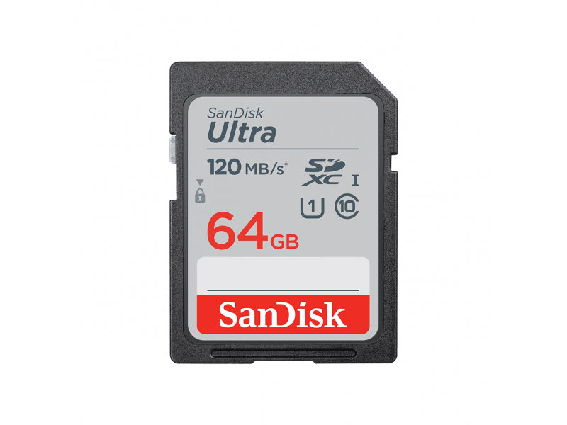SanDisk Ultra - 64 GB - SDXC - Klasse 10 -V10 SDSDUN4-064G-GN6IN