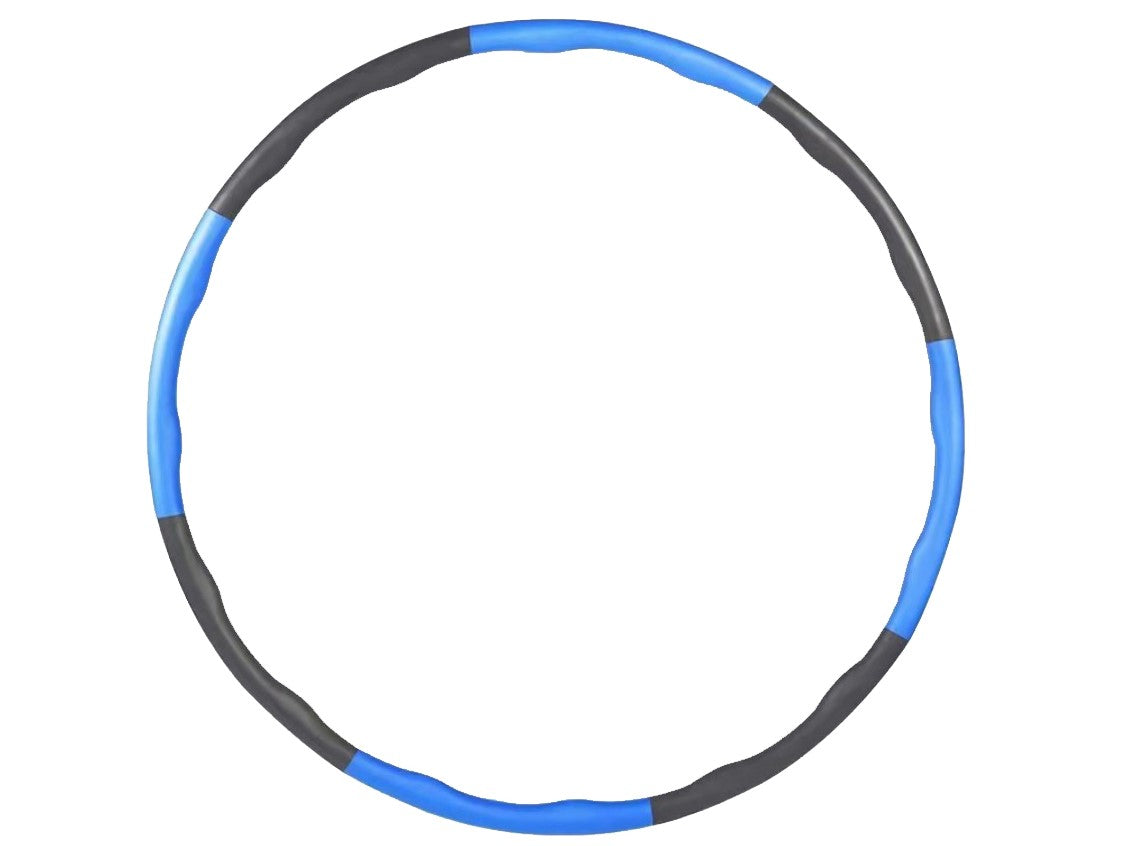 Foam Hula Hoop 95cm (Blau-Grau) 8-teilig