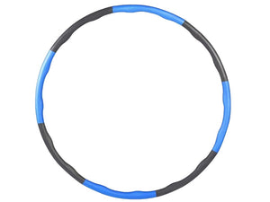 Foam Hula Hoop 95cm (Blau-Grau) 8-teilig