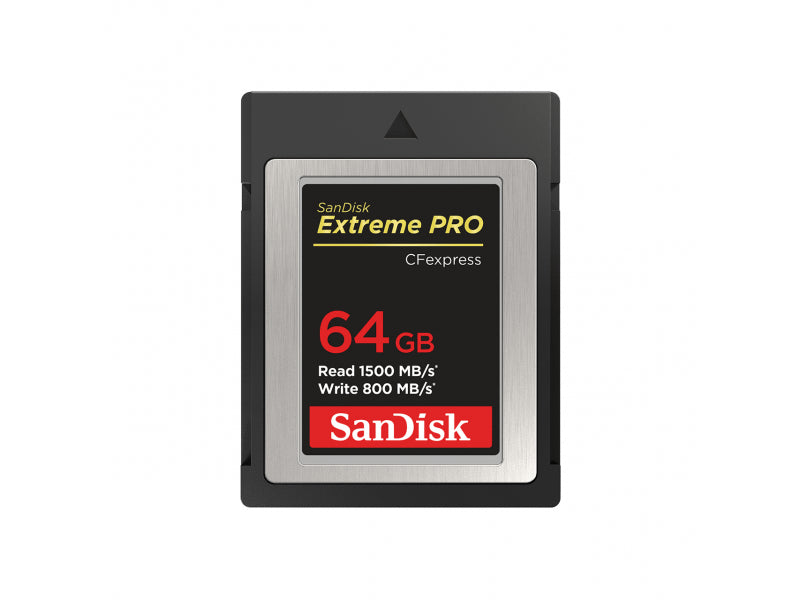 Sandisk 64 GB CF Express Extreme PRO [R1500MB/W800MB] SDCFE-064G-GN4NN