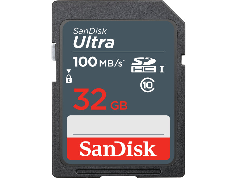 SanDisk Speicherkarte SDHC-Card Ultra 32 GB SDSDUNR-032G-GN3IN