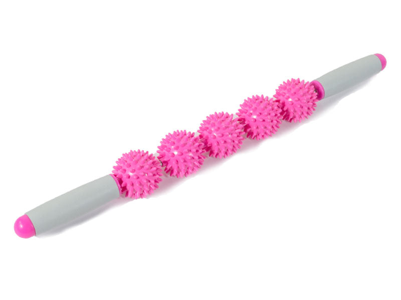 Massagestab mit 5 Kugeln (Pink)