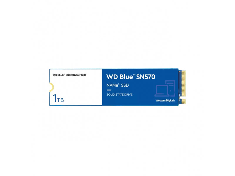 WD SSD Blue SN570 1TB PCIe Gen3 NVMe WDS100T3B0C