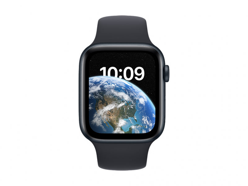 Apple Watch SE (2022) Aluminium 44mm midnight sport band DE - MNK03FD/A