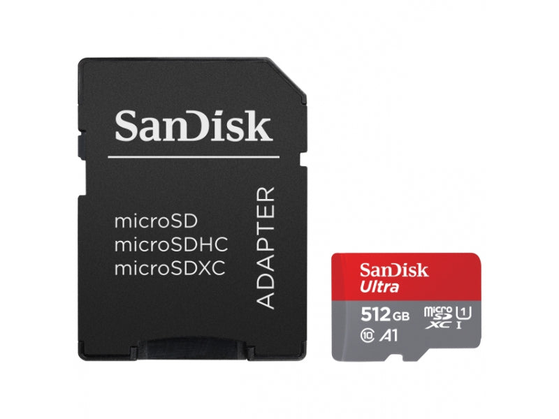 SanDisk MicroSDXC Ultra 512GB - SDSQUAC-512G-GN6MA
