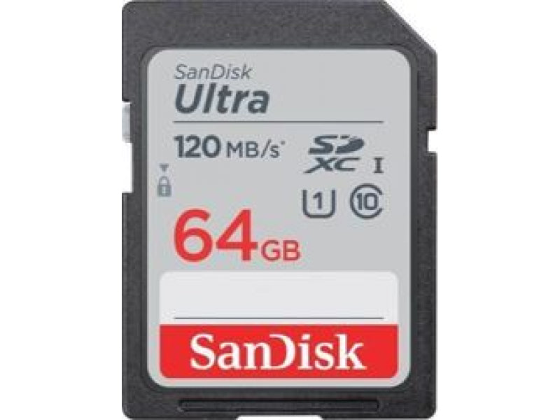 SanDisk SDXC Ultra 64GB - SDSDUNB-064G-GN6IN