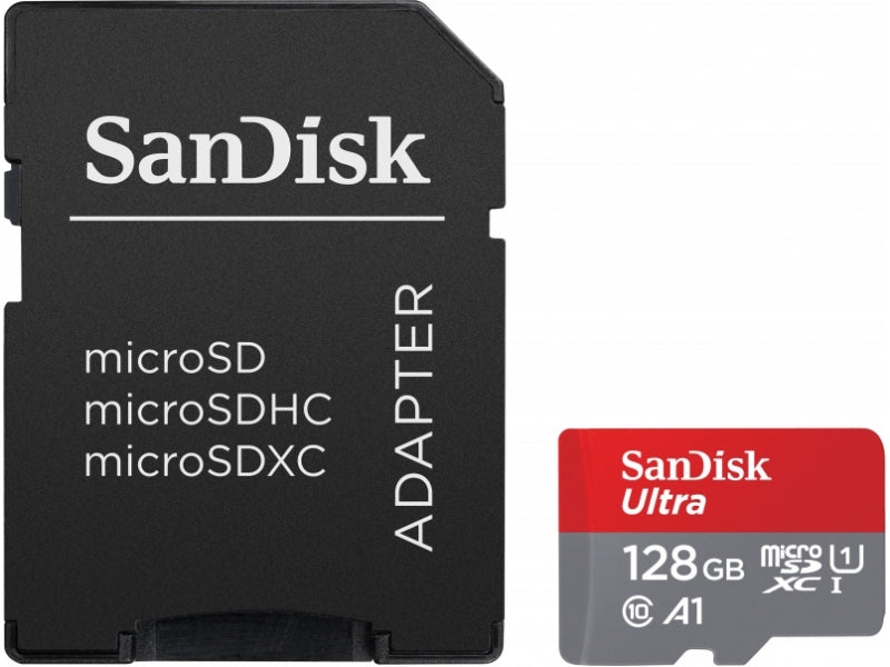 SanDisk MicroSDXC Ultra 128GB - SDSQUAB-128G-GN6MA